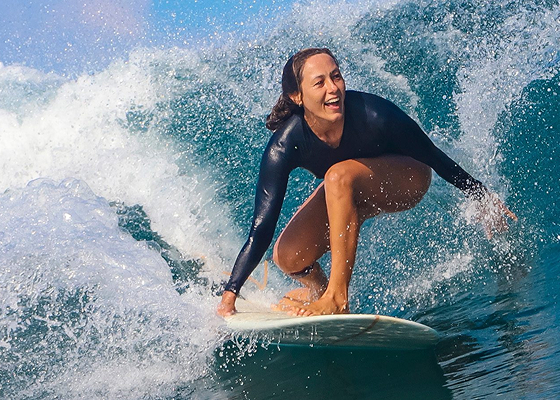 surfing